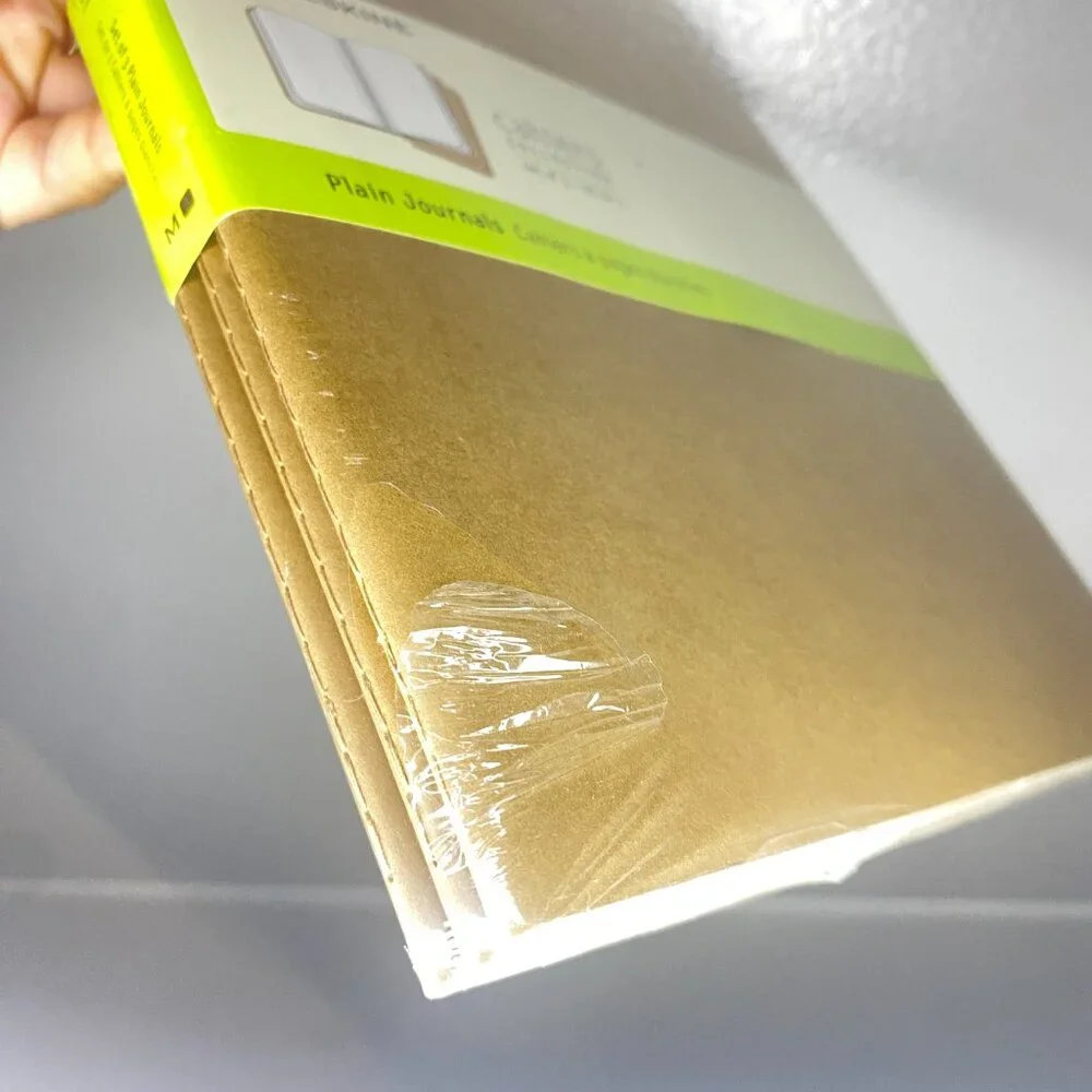 Cahiers Moleskine Set of 3 Plain Journals 120 Pages 7.5